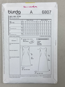 Burda Style 6807 Robe or Dress