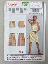Load image into Gallery viewer, Burda Start 2 8366 Skirt Sewing Shirt Pattern
