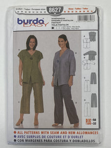 Burda Style Women's Pantsuits Patterns 8627