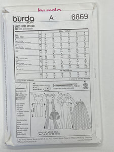 Burda Style Dress 6869